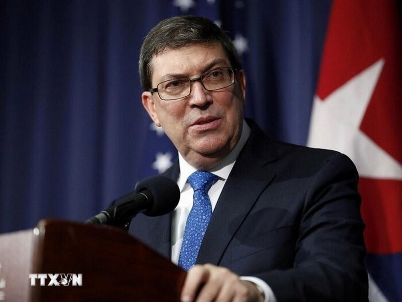 Bộ trưởng Ngoại giao Cuba Bruno Rodriguez. (Ảnh: IRNA/TTXVN)