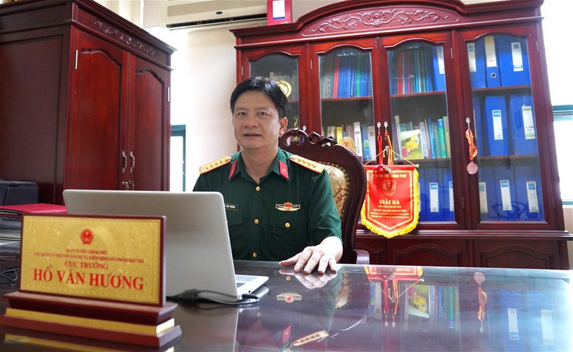 Đại tá Hồ Văn Hương. (Nguồn; báo Chính phủ)