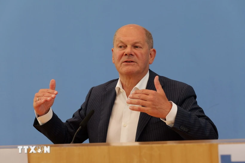 Thủ tướng Đức Olaf Scholz. (Ảnh: THX/TTXVN)