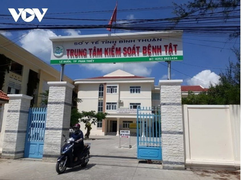 Trung tâm Kiểm soát bệnh tật tỉnh Bình Thuận.