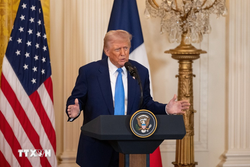 Tổng thống Mỹ Donald Trump. (Ảnh: THX/TTXVN)