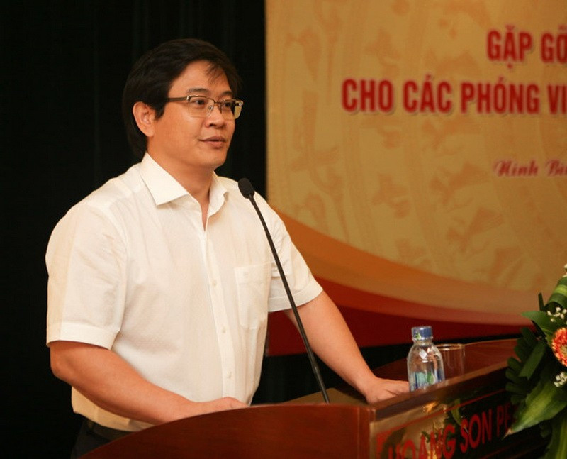 Ông Thái Văn Tài, Vụ trưởng Vụ Giáo dục phổ thông, Bộ Giáo dục-Đào tạo. (Ảnh: Thanh Tùng/TTXVN)