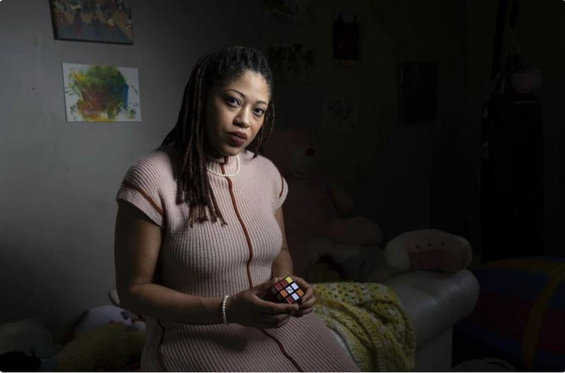 Natasha Nelson, một nữ doanh nhân 35 tuổi đến từ Stone Mountain, Georgia, đã được chẩn đoán mắc chứng tự kỷ khi đã trưởng thành. (Nguồn: AP)