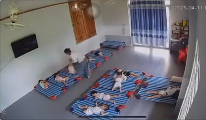 Ảnh cắt từ clip. (Nguồn: Facebook Tin nóng 24h)