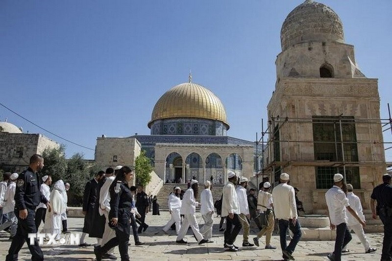 Nhà thờ Hồi giáo Al-Aqsa ở Jerusalem. (Ảnh: IRNA/TTXVN)