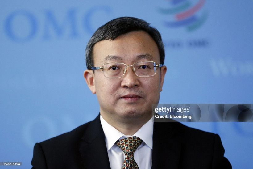 Thứ trưởng Thương mại Trung Quốc Vương Thụ Văn. (Nguồn: Getty Images)