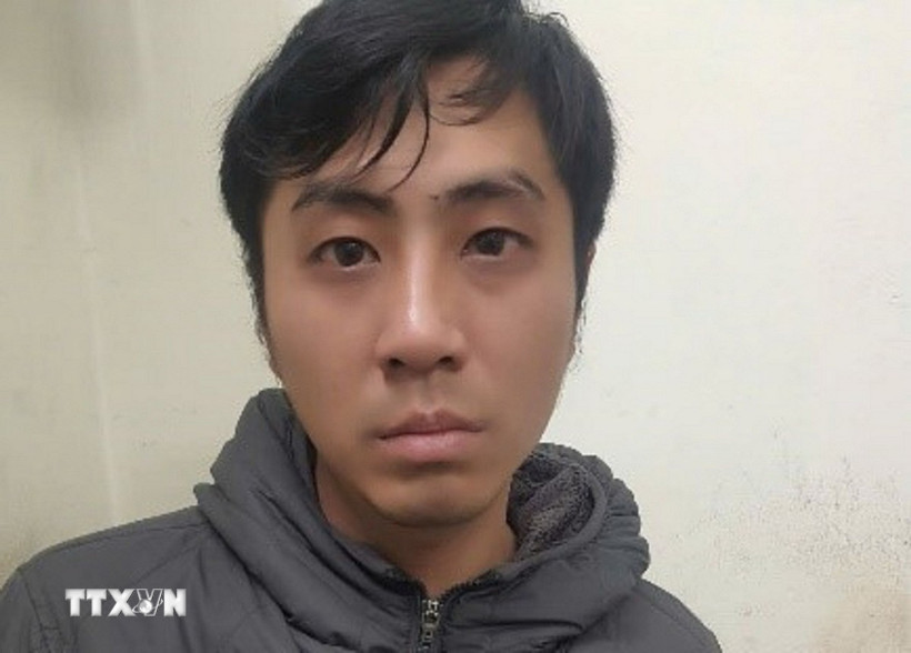 Đối tượng Nguyễn Hữu Đức. (Ảnh: TTXVN phát)