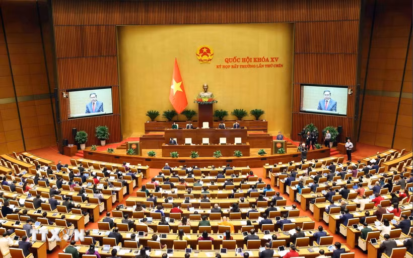 Quang cảnh phiên họp. (Ảnh: Doãn Tấn/TTXVN)