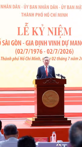 Tổng Bí thư, Chủ tịch nước Tô Lâm phát biểu. (Ảnh: Thống Nhất/TTXVN)