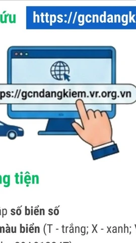 Hướng dẫn cách tra cứu giấy chứng nhận kiểm định điện tử 