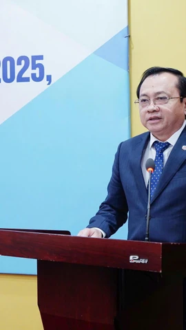 Thứ trưởng Lê Tấn Cận yêu cầu Bảo hiểm xã hội Việt Nam cần chủ động nắm bắt khó khăn từ thực tiễn để tham mưu, đề xuất sửa đổi chính sách pháp luật phù hợp. (Ảnh: Vietnam+)