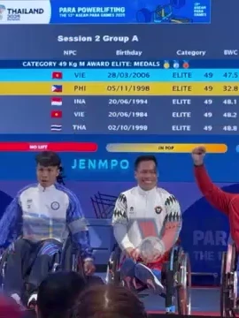 ASEAN Para Games 13: Đô cử Lê Văn Công giành huy chương Vàng