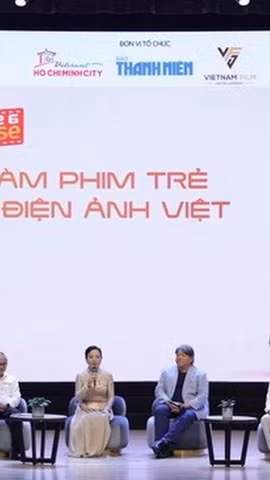 Tọa đàm vai trò của nhà làm phim trẻ trong định vị điện ảnh Việt.