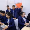 Phóng viên, biên tập viên Ban biên tập Ảnh, Thông tấn xã Việt Nam tác nghiệp, đưa tin trực tiếp tại khu vực Trung tâm báo chí Đại hội XIV của Đảng (tháng 1/2026). (Ảnh: TTXVN)
