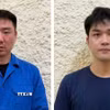 Đối tượng Zhang Chengrong và Nie Changao (từ trái qua phải). (Ảnh: TTXVN phát)