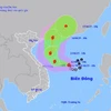 Vị trí và đường đi của bão số 1. (Nguồn: Trung tâm Dự báo Khí tượng Thủy văn Quốc gia)