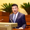 Viện trưởng Viện kiểm sát Nhân dân tối cao Nguyễn Huy Tiến trình bày Tờ trình dự án Luật sửa đổi, bổ sung một số điều của Bộ luật Tố tụng hình sự. (Ảnh: Doãn Tấn/TTXVN)