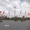 Khu vực ngã 6 Lê Lợi đã được thành phố Hải Phòng. (Ảnh: Tiến Vĩnh/TTXVN)