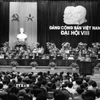 Đại hội đại biểu toàn quốc Đảng Cộng sản Việt Nam lần thứ VIII. (Ảnh: TTXVN)