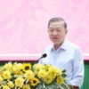 Tổng Bí thư Tô Lâm phát biểu chỉ đạo. (Ảnh: Thống Nhất/TTXVN)