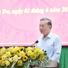 Tổng Bí thư Tô Lâm phát biểu chỉ đạo. (Ảnh: Thống Nhất/TTXVN)