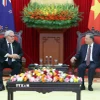 Tổng Bí thư Tô Lâm tiếp Chủ tịch Quốc hội New Zealand Gerry Brownlee. (Ảnh: Thống Nhất/TTXVN)