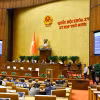 Quốc hội biểu quyết thông qua Luật Thuế thu nhập cá nhân (sửa đổi). (Ảnh: Doãn Tấn/TTXVN)