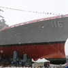 Tàu khu trục USS Thomas Hudner. (Nguồn: AP)
