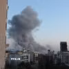 Khói bốc lên sau một vụ nổ ở Tehran, Iran. (Ảnh: THX/TTXVN)