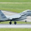 Máy bay chiến đấu F-15. (Ảnh: Kyodo/TTXVN)