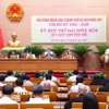 Quang cảnh Kỳ họp thứ 24 (Kỳ họp chuyên đề) của Hội đồng Nhân dân thành phố Hà Nội khóa XVI. (Ảnh: Văn Điệp/TTXVN)