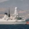 Tàu HMS Dragon ngoài khơi đảo Síp tháng 10/2020.