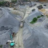 Một mỏ khai thác đá xây dựng. (Ảnh: Quốc Khánh/TTXVN)