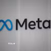 Biểu tượng của Tập đoàn Meta. (Ảnh: AFP/TTXVN)
