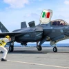 Máy bay chiến đấu F-35B Lightning II của Hải quân Italy trên tàu sân bay HMS Prince of Wales của Anh. (Nguồn: NATO)