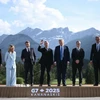 Các đại biểu tham dự Hội nghị thượng đỉnh G7 ở Alberta, Canada. (Ảnh: France 24/TTXVN)