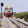 Đường sắt Bắc-Nam. (Ảnh: Nguyên Linh/TTXVN)