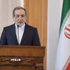 Ngoại trưởng Iran Seyed Abbas Araghchi trong cuộc một cuộc họp báo tại Tehran. (Ảnh: THX/TTXVN)