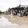 Các kỳ triều cường cao vào cuối năm 2026 được dự báo sẽ có mực nước tương đương với mức đỉnh của năm 2025, đặt ra yêu cầu cao về công tác hộ đê và chống ngập. (Ảnh: Huỳnh Anh/TTXVN)