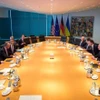 Quang cảnh cuộc đàm phán giữa Ukraine và Mỹ tại Berlin. (Nguồn: Văn phòng Tổng thống Ukraine)