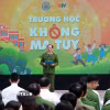 Phát động cuộc thi "Trường học không ma túy." (Ảnh: Nguyễn Lành/TTXVN)