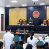 Quang cảnh phiên tòa. (Ảnh: Phạm Kiên/TTXVN)