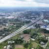 Cao tốc Bến Lức-Long Thành. (Ảnh: Hồng Đạt/TTXVN)
