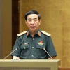 Đại tướng Phan Văn Giang, Bộ trưởng Bộ Quốc phòng. (Ảnh: Phương Hoa/TTXVN)