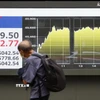 Bảng chỉ số chứng khoán tại Tokyo, Nhật Bản. (Ảnh minh họa: Kyodo/TTXVN)