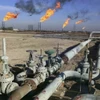 Đường óng dẫn dầu tại tỉnh Kirkuk, Iraq. (Nguồn: AP)