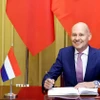 Đại sứ Hà Lan Kees van Baar. (Ảnh: Thống Nhất/TTXVN)