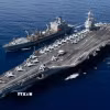 Tàu sân bay USS Gerald R. Ford của hải quân Mỹ. (Ảnh: Reuters/TTXVN)