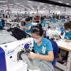 Ngành may đóng góp lớn cho tăng trưởng sản xuất công nghiệp. (Ảnh: Trần Việt/TTXVN)