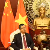 Đại sứ Việt Nam tại Trung Quốc Phạm Thanh Bình. (Ảnh: Quang Hưng/TTXVN)